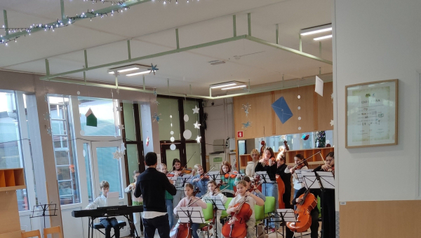 Koncert učencev glasbene šole moste